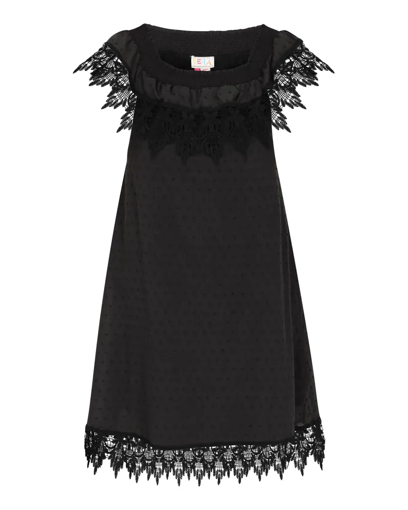 IZIA Kleid Frauen Schwarz Schwarz