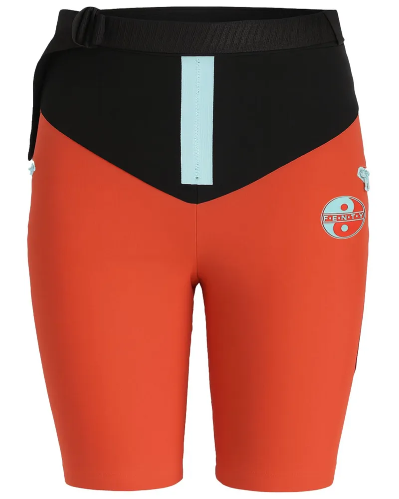 Puma x Fenty Rote Biker -Shorts - Frauen Rot