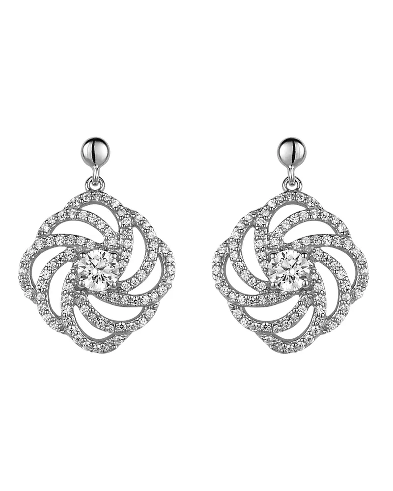 Orphelia Damen-Ohrhänger aus 925er Sterlingsilber – Silber ZO-5178 Silber