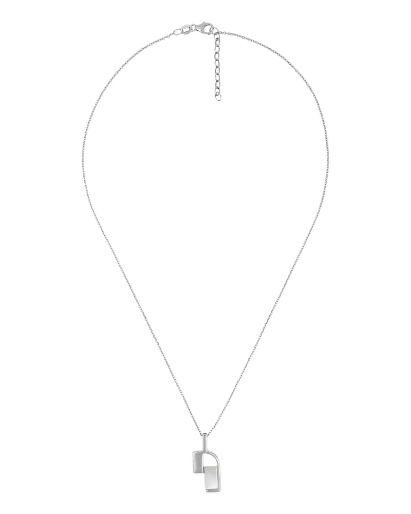 Orphelia Damen-Kette aus 925er Sterlingsilber mit Anhänger – Silber ZH-4302 Silber