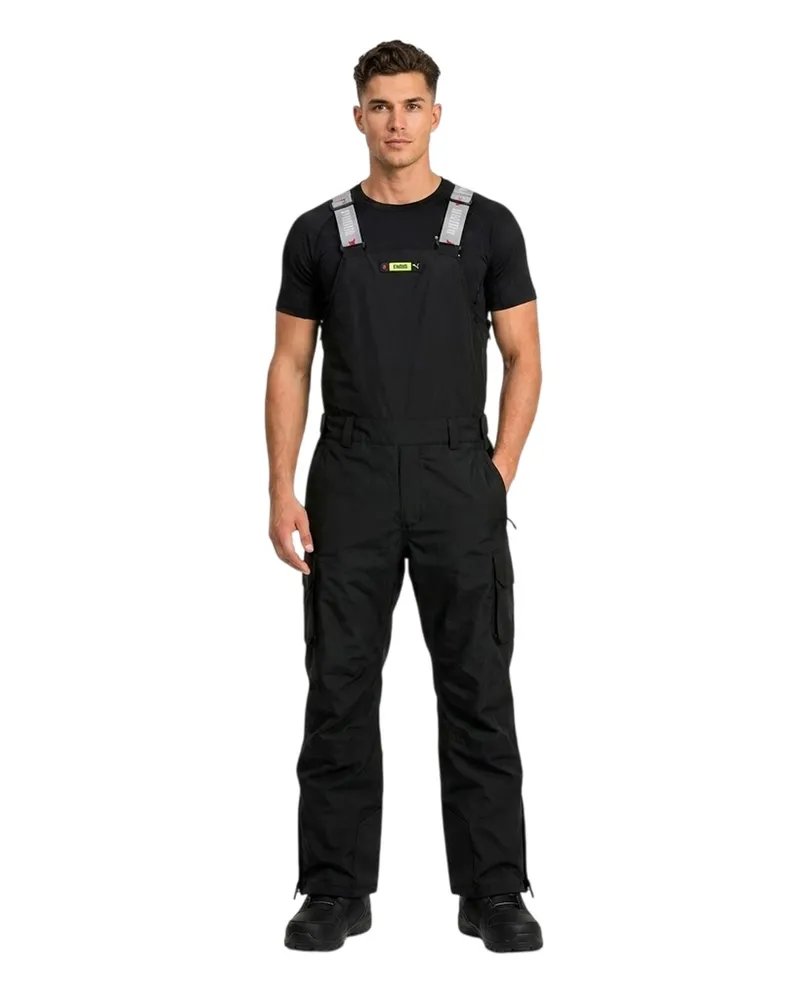 Puma Lätzchen und Hosenträger für Herren (Schwarz Schwarz