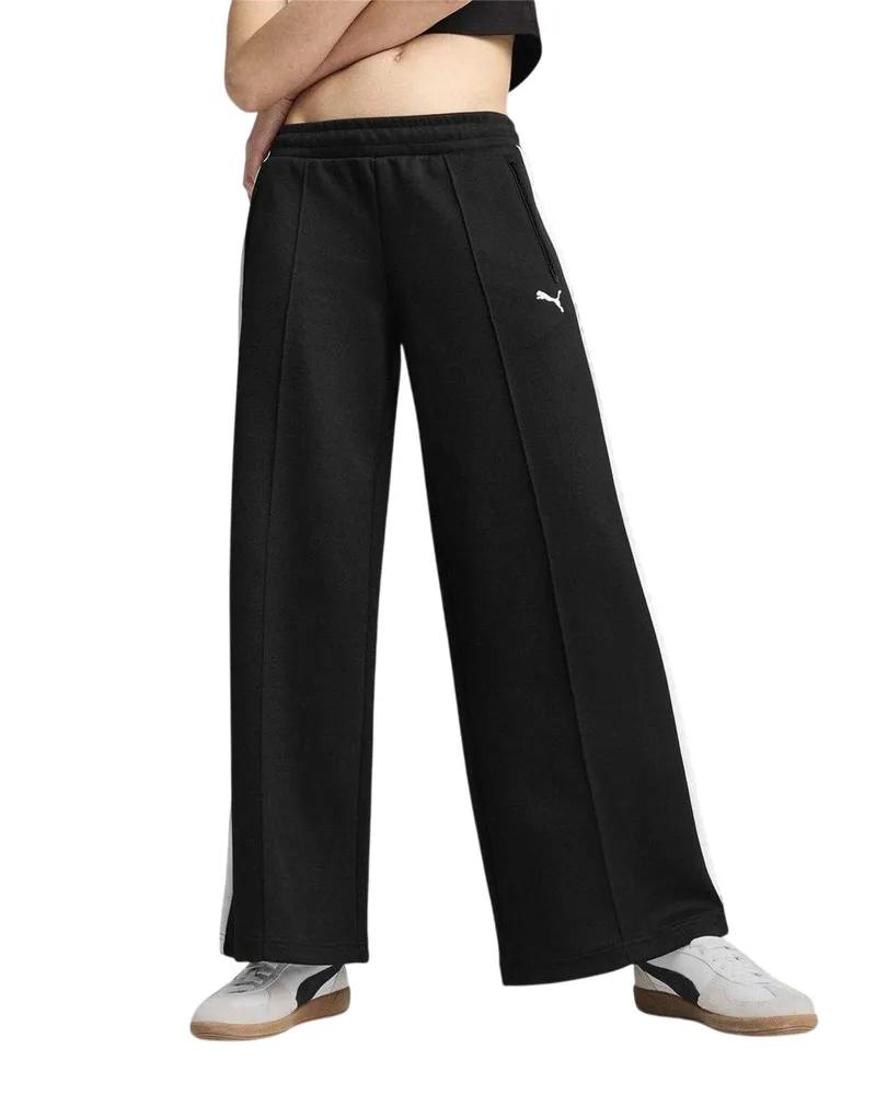 Puma T7" Jogginghosen für Damen (Schwarz/Weiß Schwarz