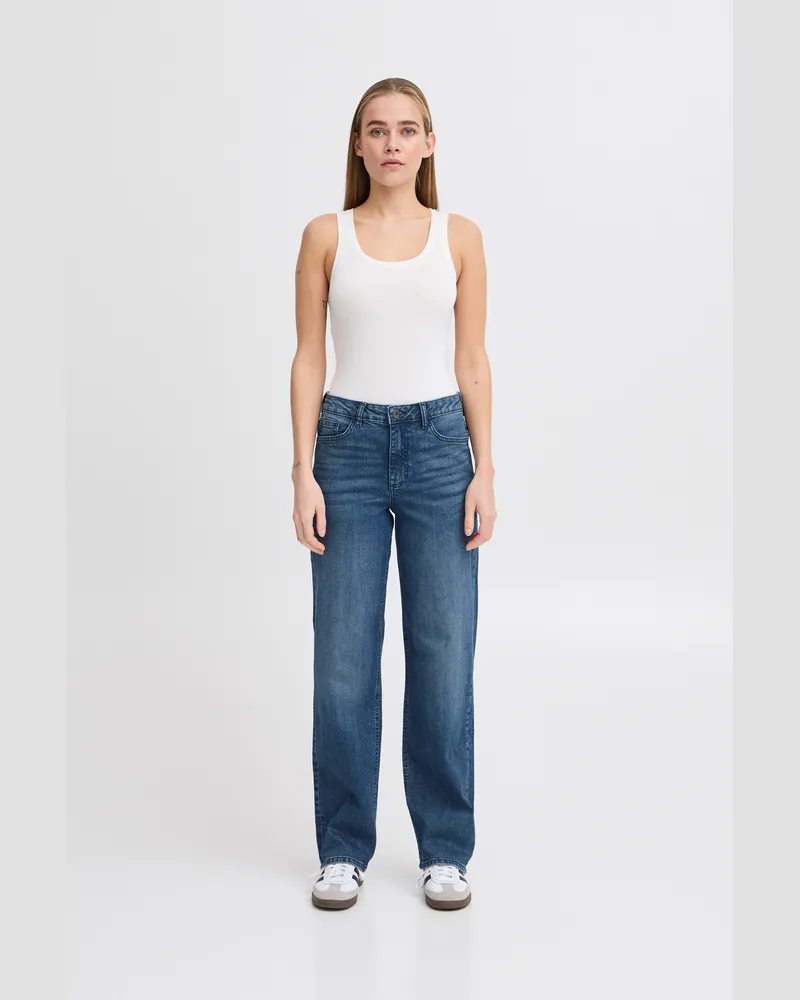ICHI IHTWIGGY Jeans, Loose Fit - Blau Blau
