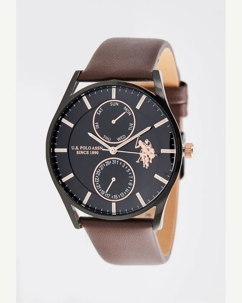 U.S. Polo Assn.  Henry Gent Uhr - Schwarz Schwarz