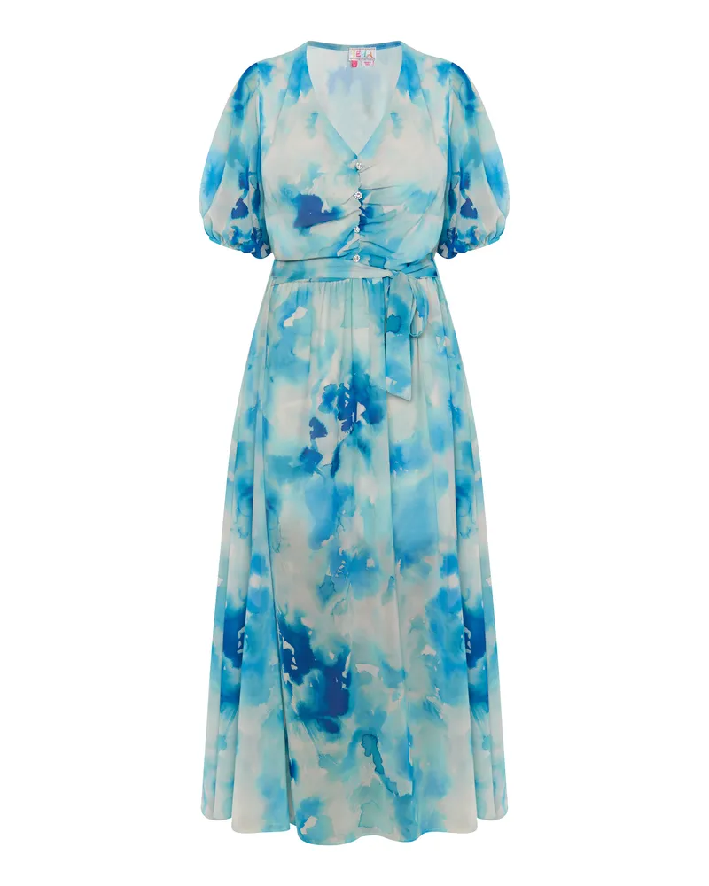 IZIA Mehrfarbiges Kleid für Damen - Mehrfarbig Mehrfarbig