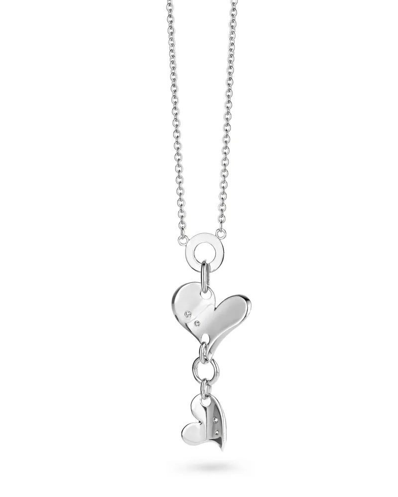 Orphelia Halskette für Damen, Sterling-Silber 925, Silber ZK-2754 Silber