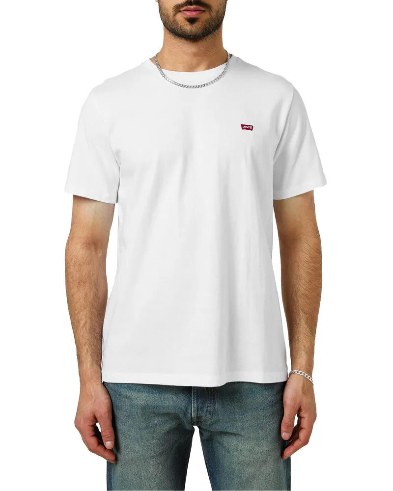 Levi's Original" T-Shirt für Herren (Weiß Weiß