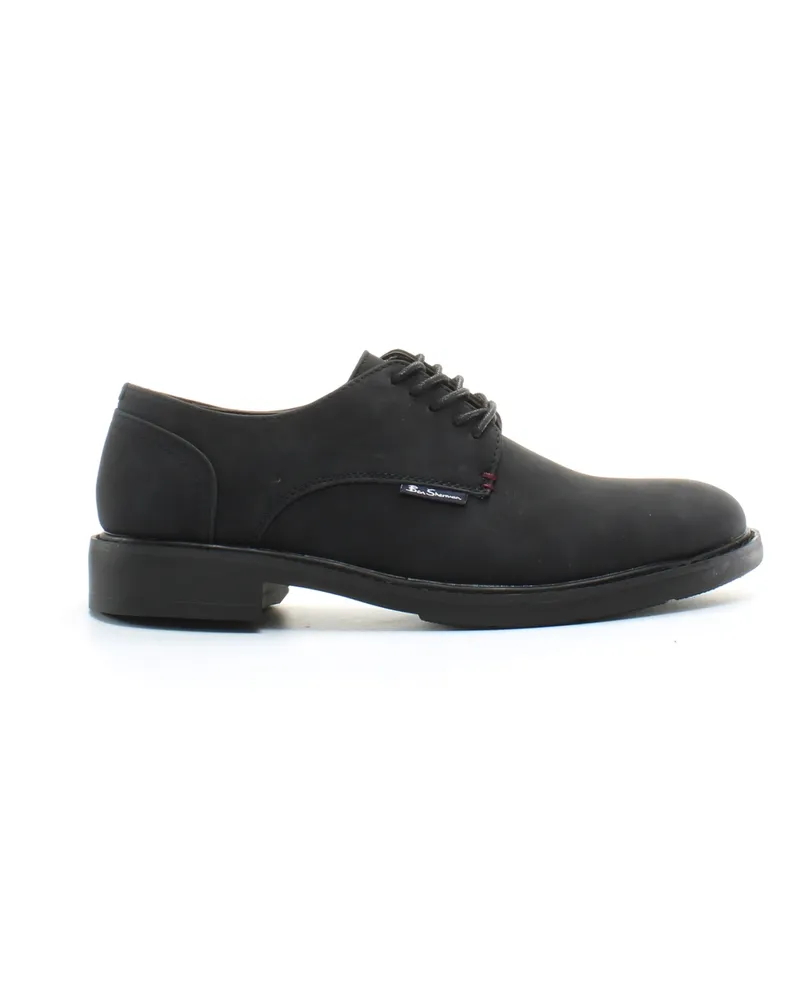 Ben Sherman Pat 2 Herren schwarze Schuhe Schwarz