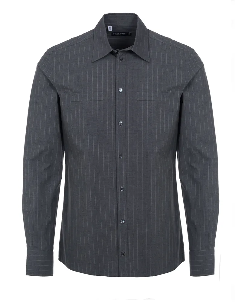 Dolce & Gabbana Hemd Grau