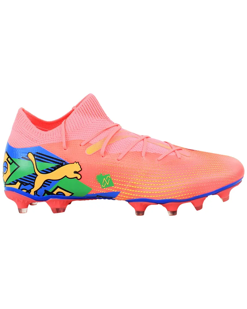 Puma x Neymar Jr Future 7 Match FG/AG Herren Fußballschuhe in Pink Rosa