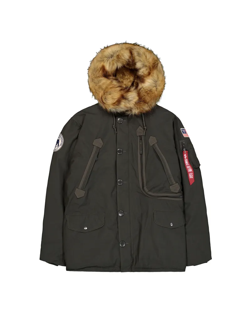 Alpha Industries Polare Winterjacke Oliv