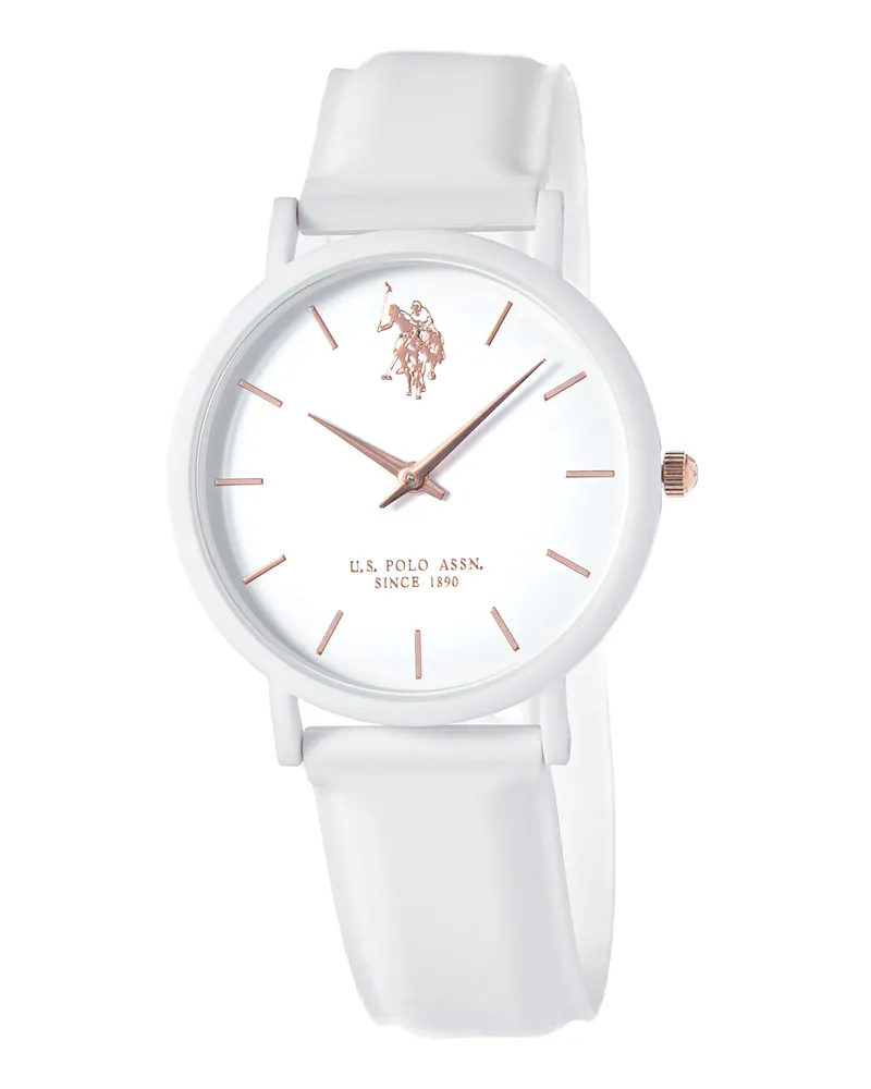 U.S. Polo Assn.  Lucy Damenuhr - Weiß Weiß