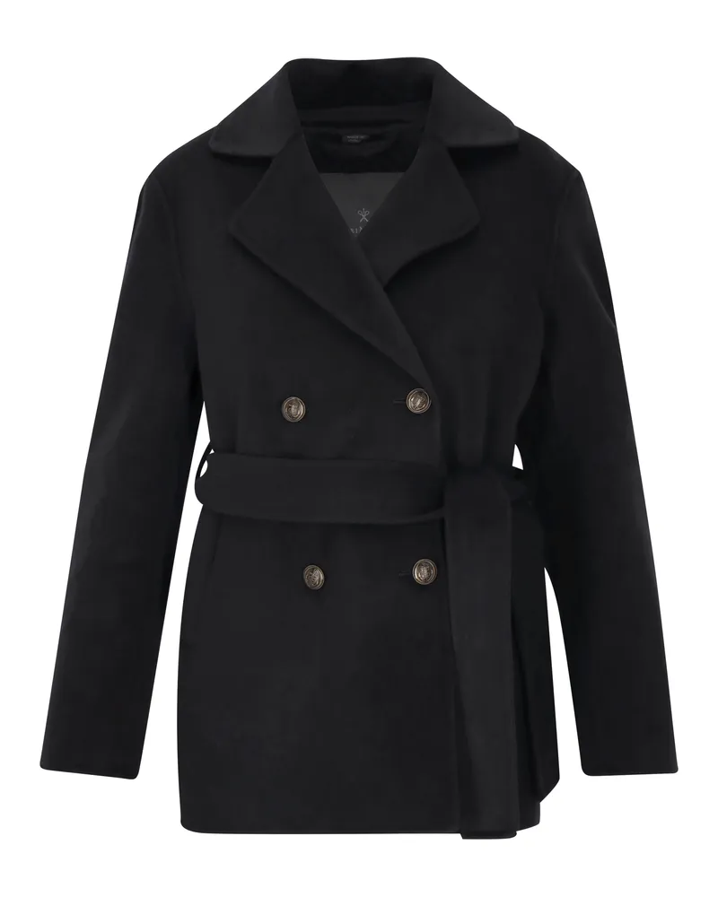 DreiMaster Mantel Frauen Marine Marineblau