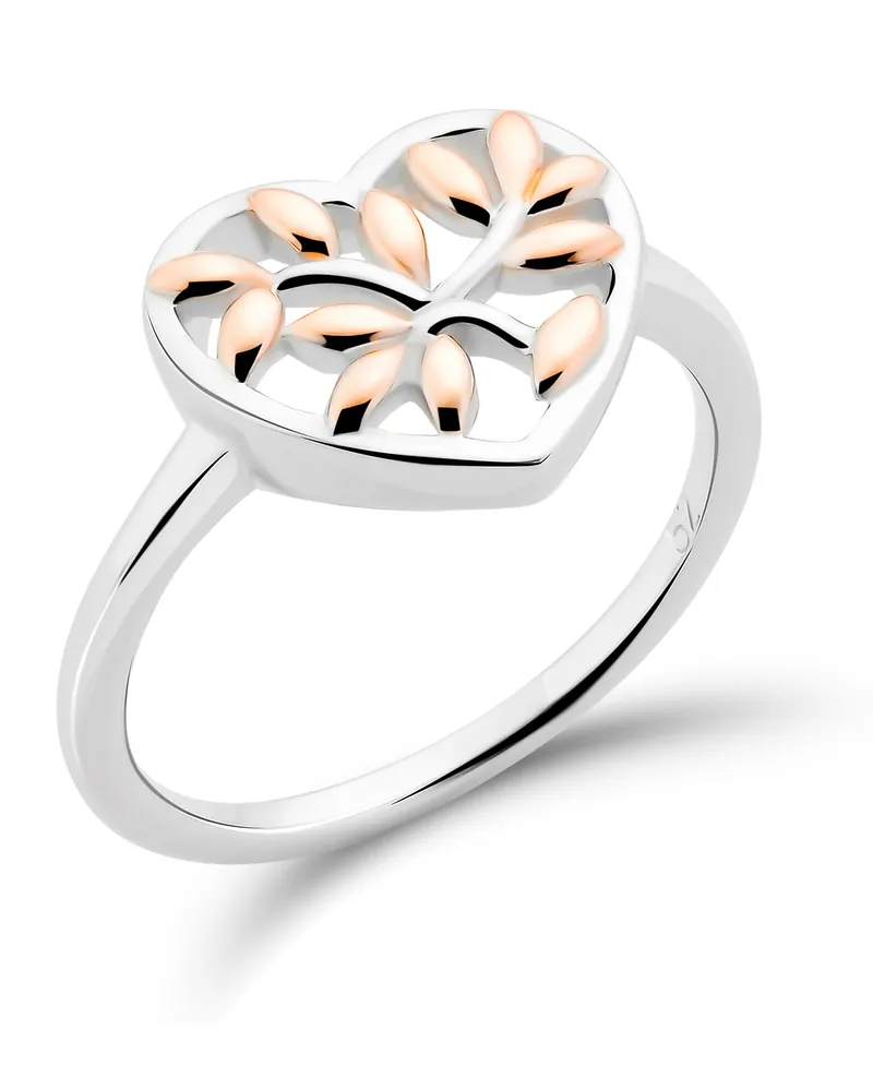 Orphelia Damen-Ring Sterling-Silber 925 – Silber/Rosé ZR-7474 Silber