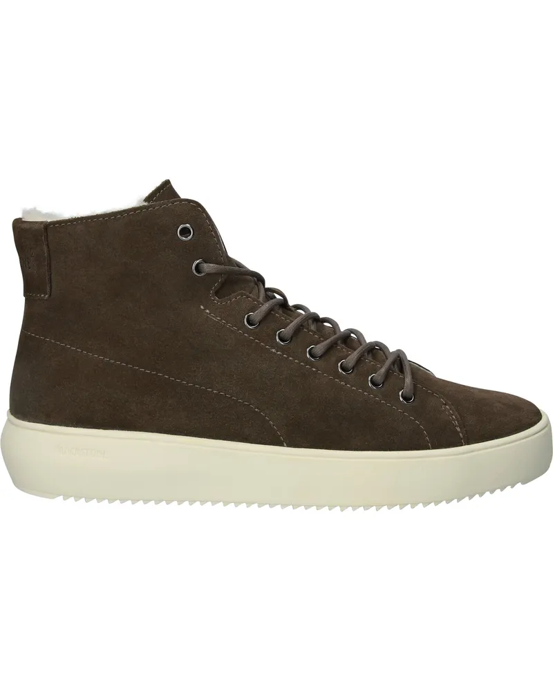 Blackstone DYLAN - Saloon - Sneaker (hoch Dunkelbraun