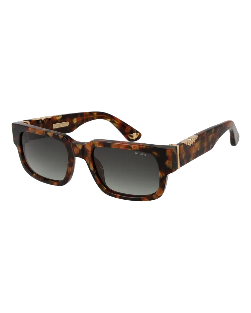 Police Sonnenbrille SPLP24 0AER 54 Braun