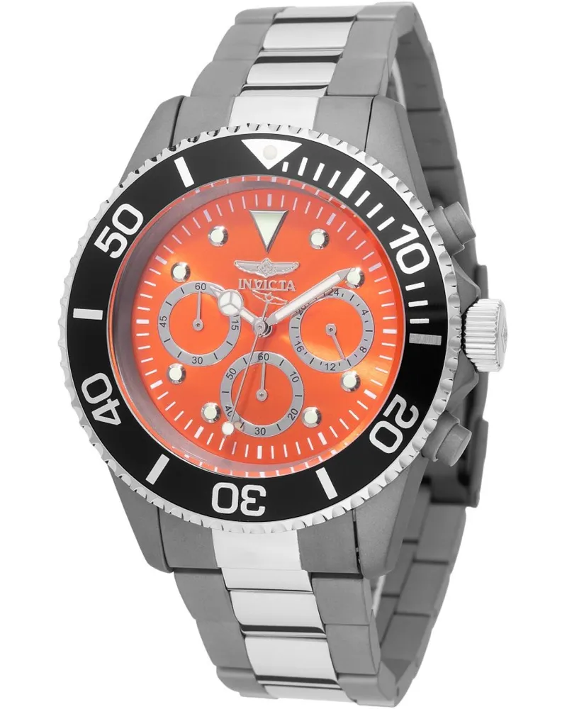 Invicta Pro Diver 50077 Herrenuhr - 45mm Grau