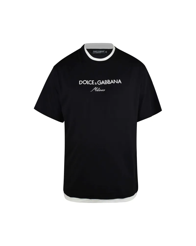 Dolce & Gabbana Dolce&Gabbana T-Shirt Schwarz Schwarz