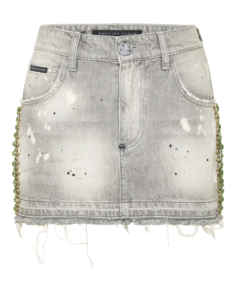 Philipp Plein Minirock Grau