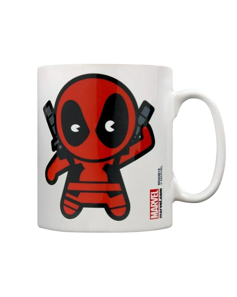 Marvel Kaffeebecher, Kawaii (Weiß/Rot Weiß
