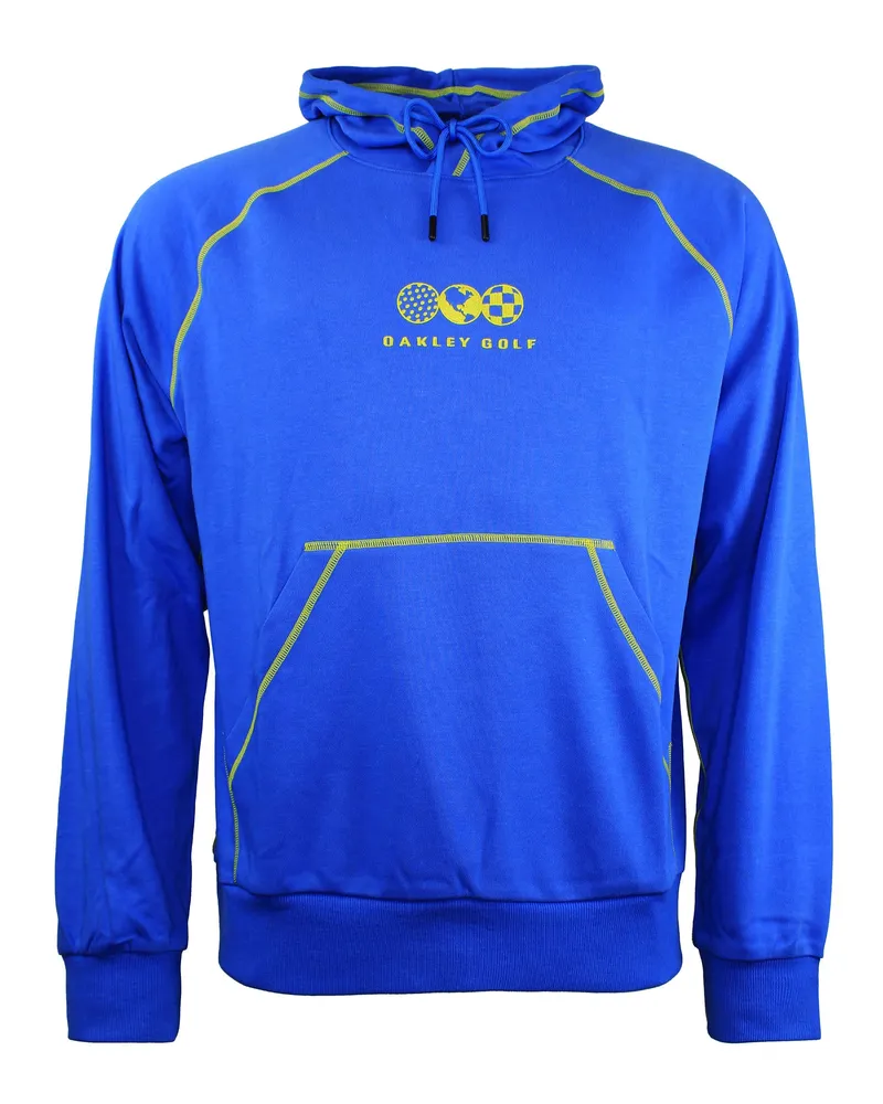 Oakley MX Contrast Herren Blau Golf Hoodie Blau