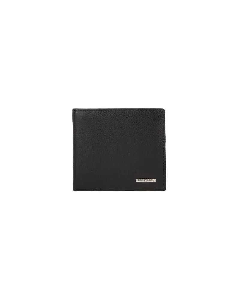 MOMO DESIGN Geldbörse Schwarz Schwarz