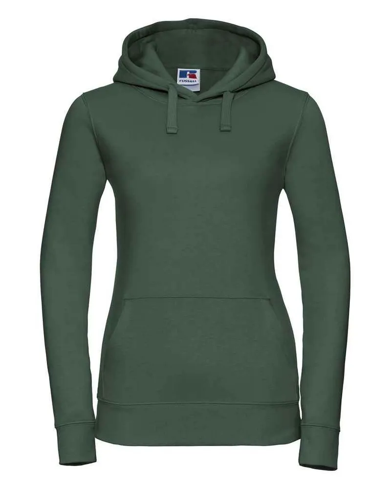 Russell Athletic Russell - "Authentic" Kapuzenpullover für Damen (Flaschengrün Grün
