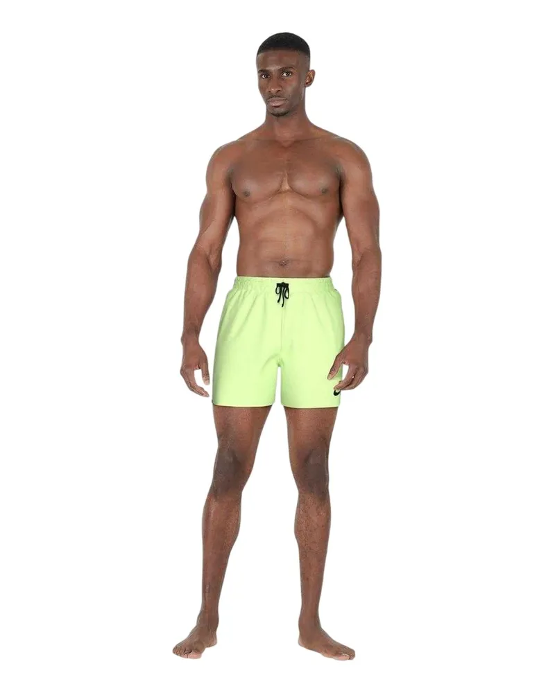 Nike Swoosh" Badeshorts für Herren, Mit Mesh gefüttert (Volt Farbe Limettengrün