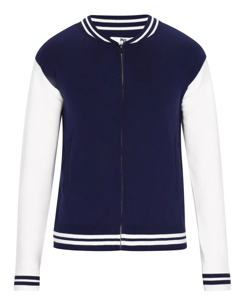 My Mo Jacke Männer marineblau cremeweiß Marineblau