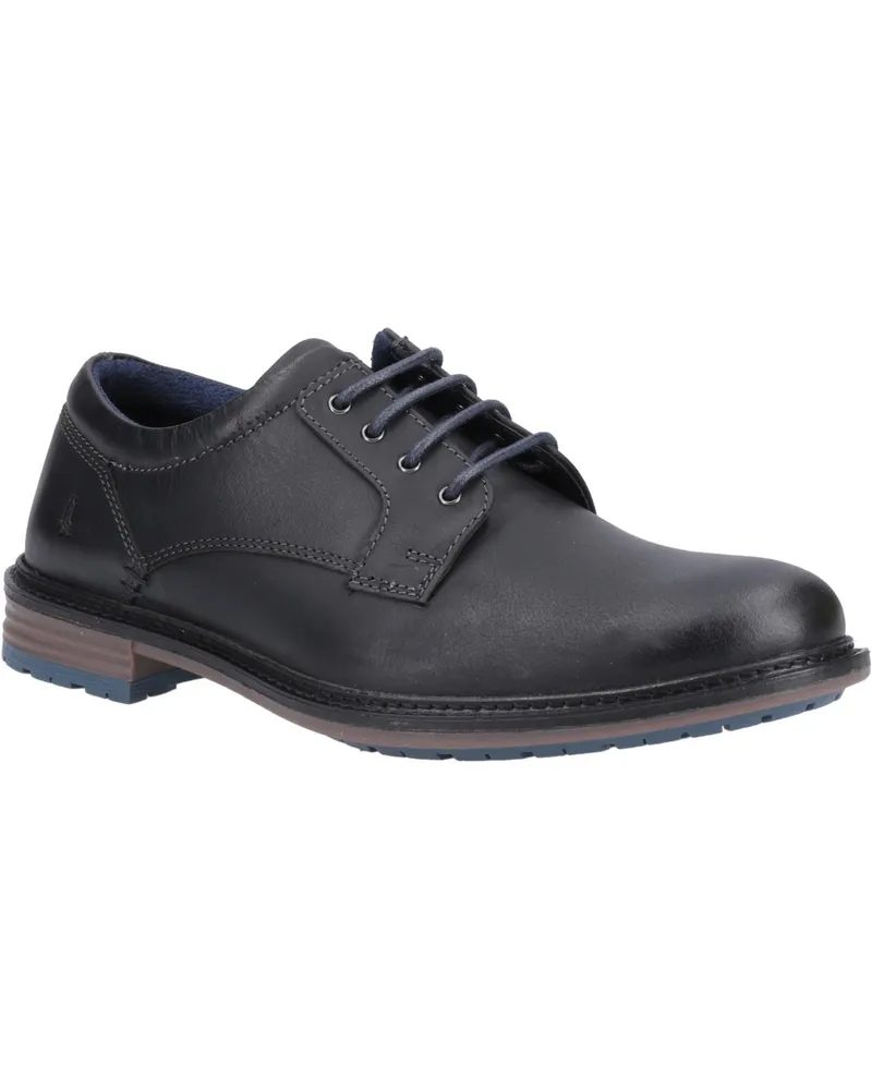 Hush Puppies Julian" Schuhe für Herren, Leder (Schwarz Schwarz