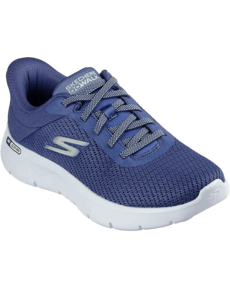 Skechers Go Walk Flex Textile Sneaker für Damen - Blau Blau
