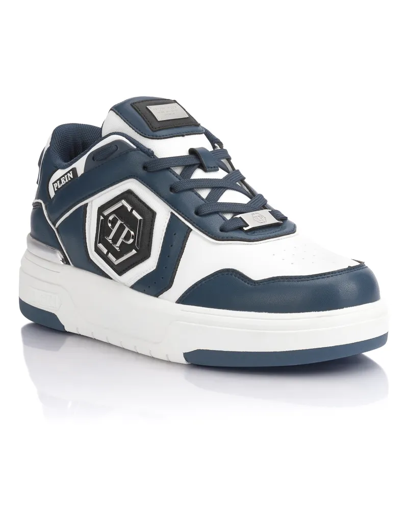 Philipp Plein Low-Top Sneakers Sk8R Dunkelblau