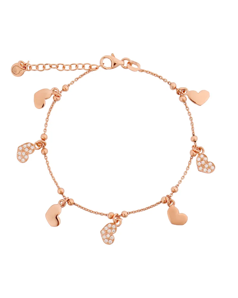 Orphelia Elisa' Damen-Armband aus 925er Sterlingsilber - Rosé ZA-7381 Rosé