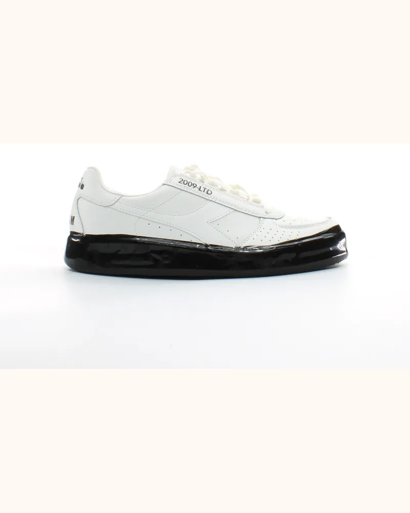 Diadora B.Lit MSGM Mens White Trainer Weiß