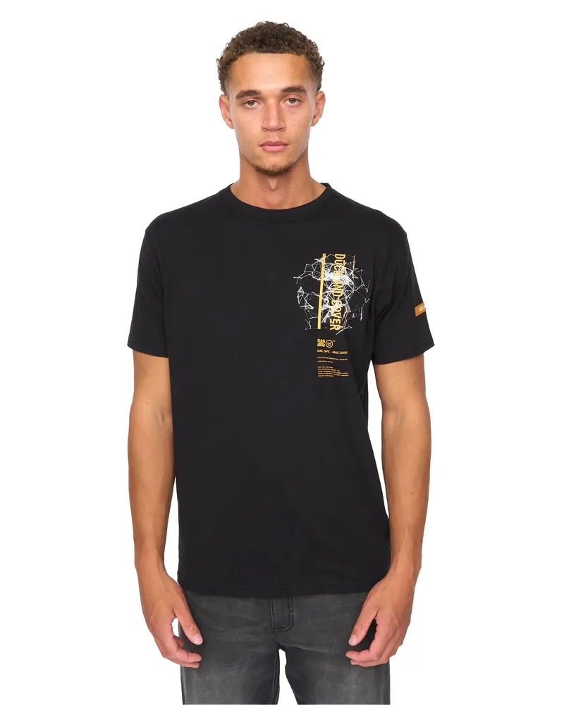 Duck and Cover Protonz" T-Shirt für Herren (Schwarz Schwarz
