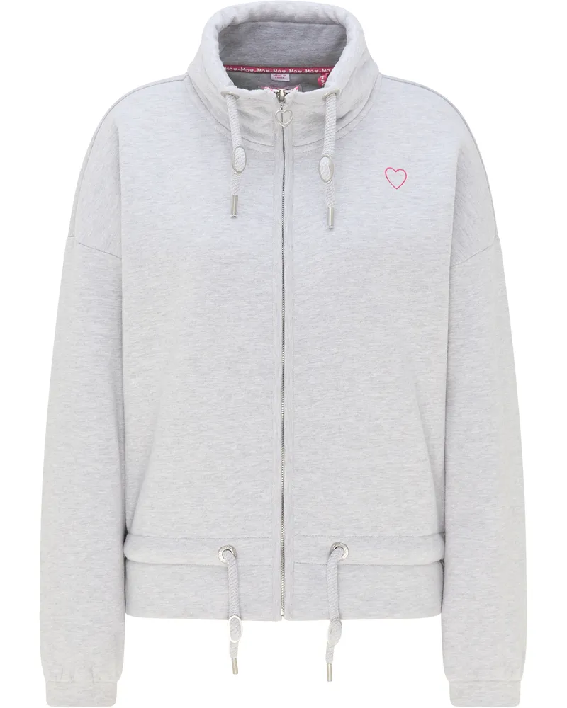 My Mo my Veste sweat blonda Grau