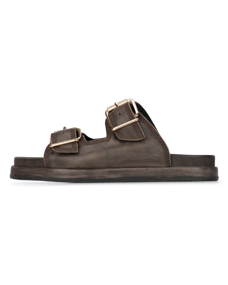 Haboob MAG" Damen-Sandalen Dunkelbraun