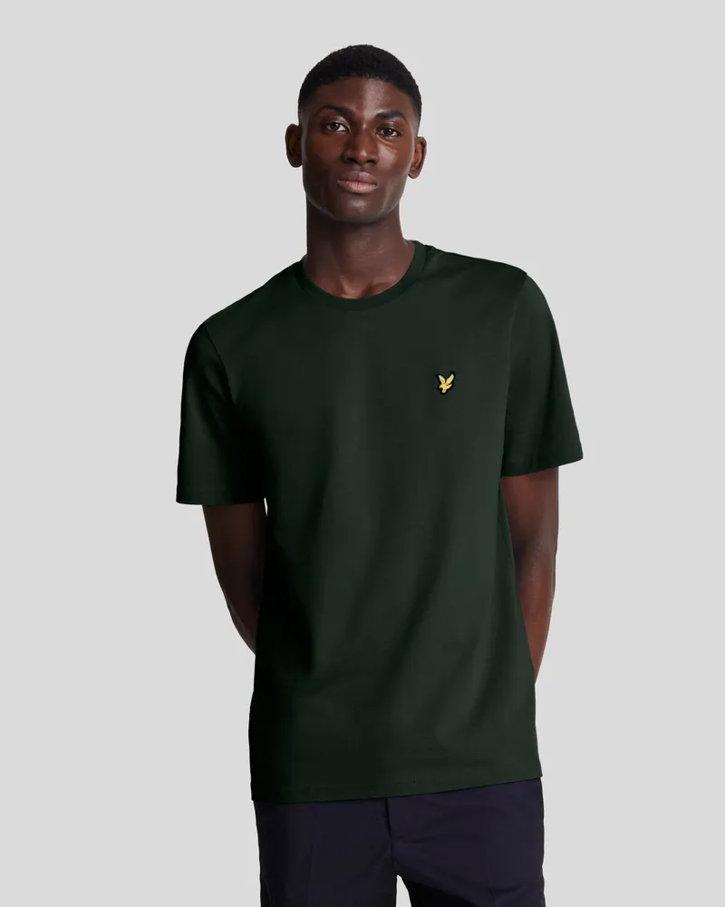 Lyle & Scott Schlichtes T-Shirt für Herren in Grün Grün