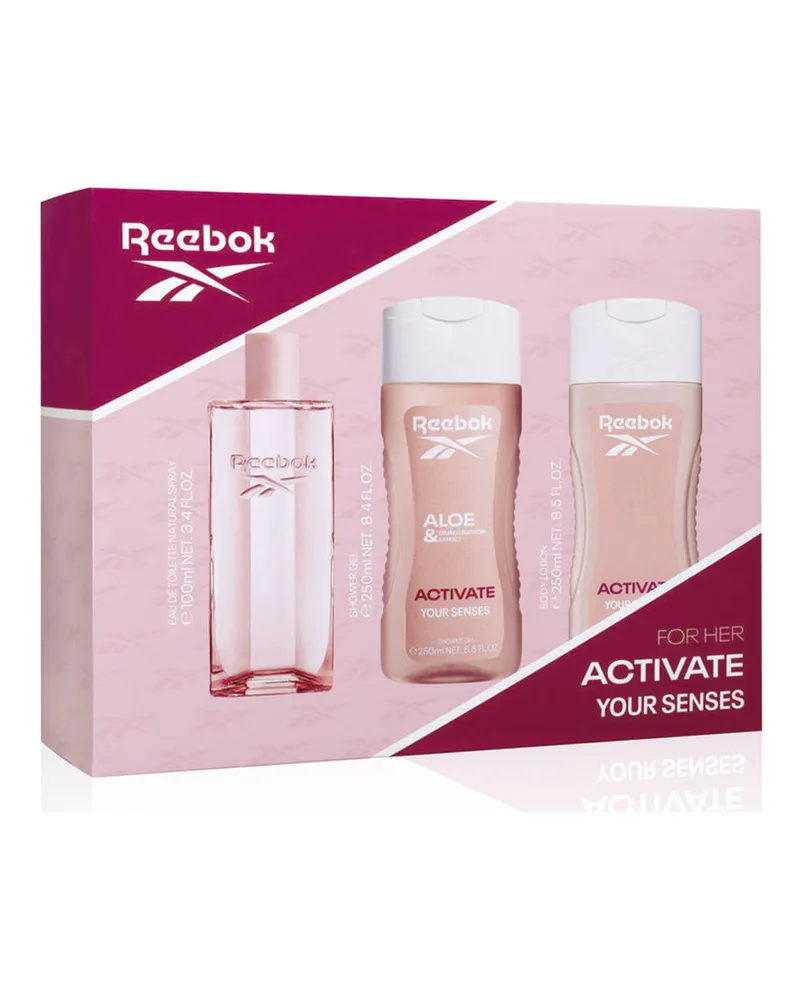 Reebok Activate Your Senses Woman Etui 3-tlg. 3 pz 