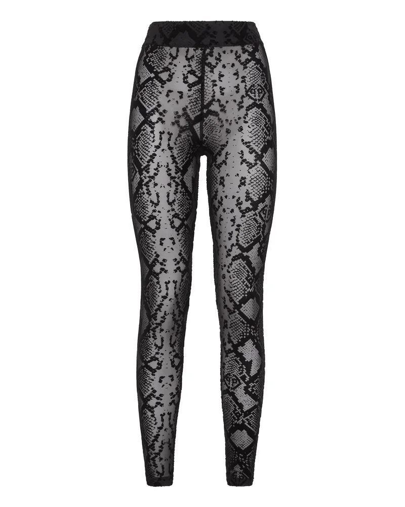 Philipp Plein Leggings - Schwarz Schwarz
