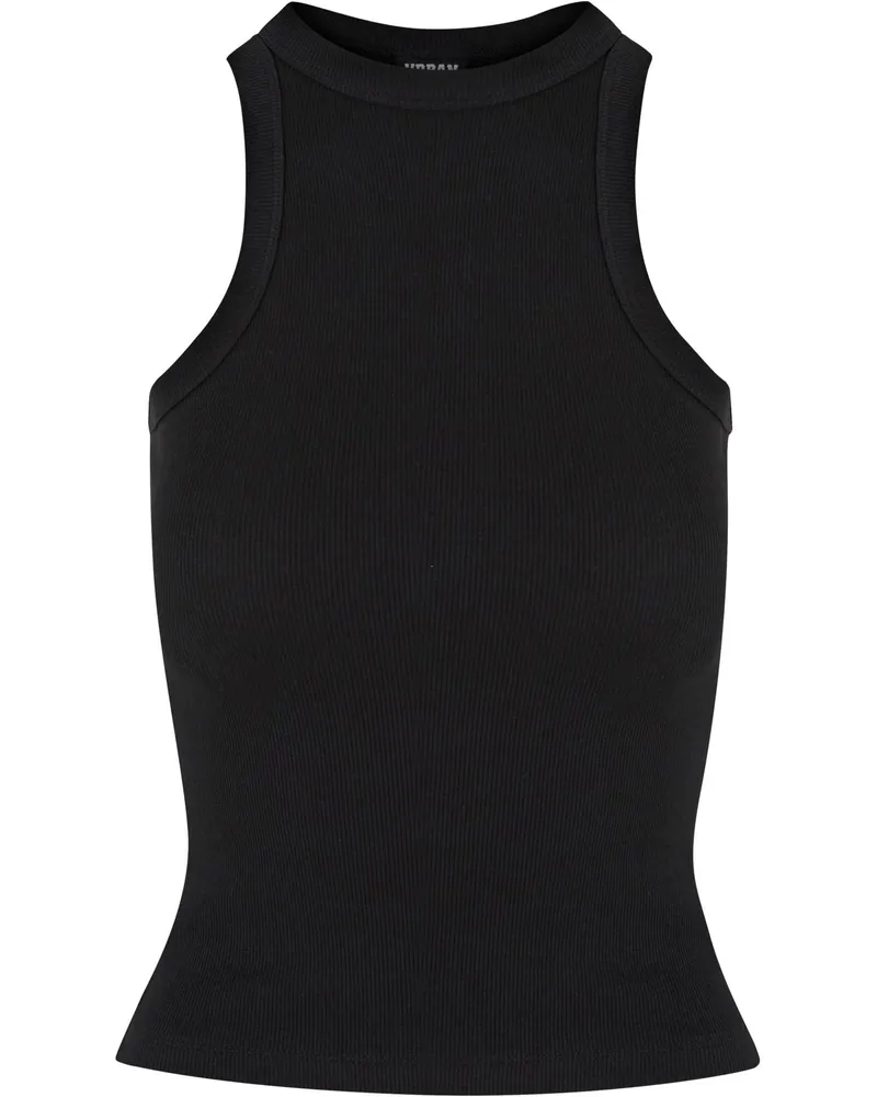 Urban Classics Oberteil Racerback für Damen (Schwarz Schwarz
