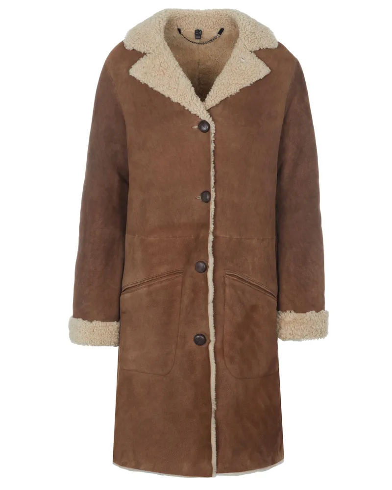 Belstaff Mantel Braun