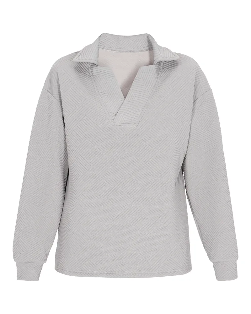 My Mo Bluse Frauen hellgrau Hellgrau