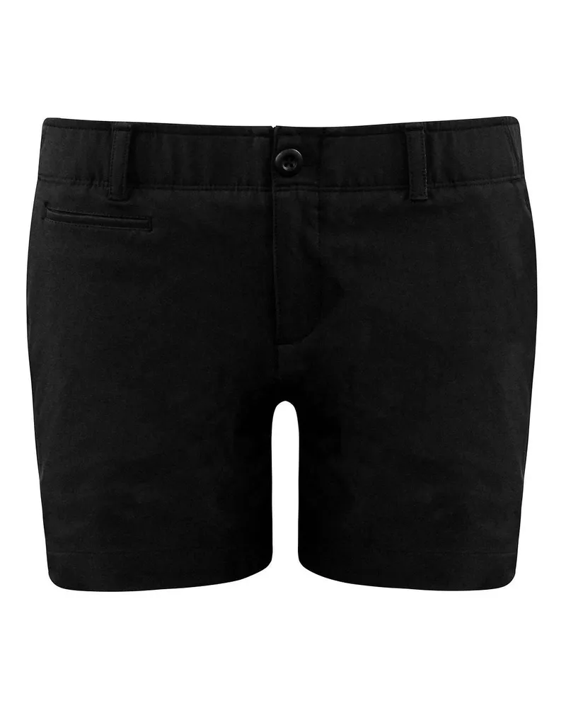 Under Armour Links 4' Damen Schwarz Enganliegende Golf-Shorts Schwarz