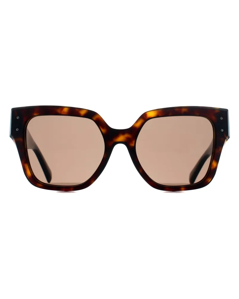 Dolce & Gabbana DG4471 502/73 havanna dunkelbraune Sonnenbrille Braun