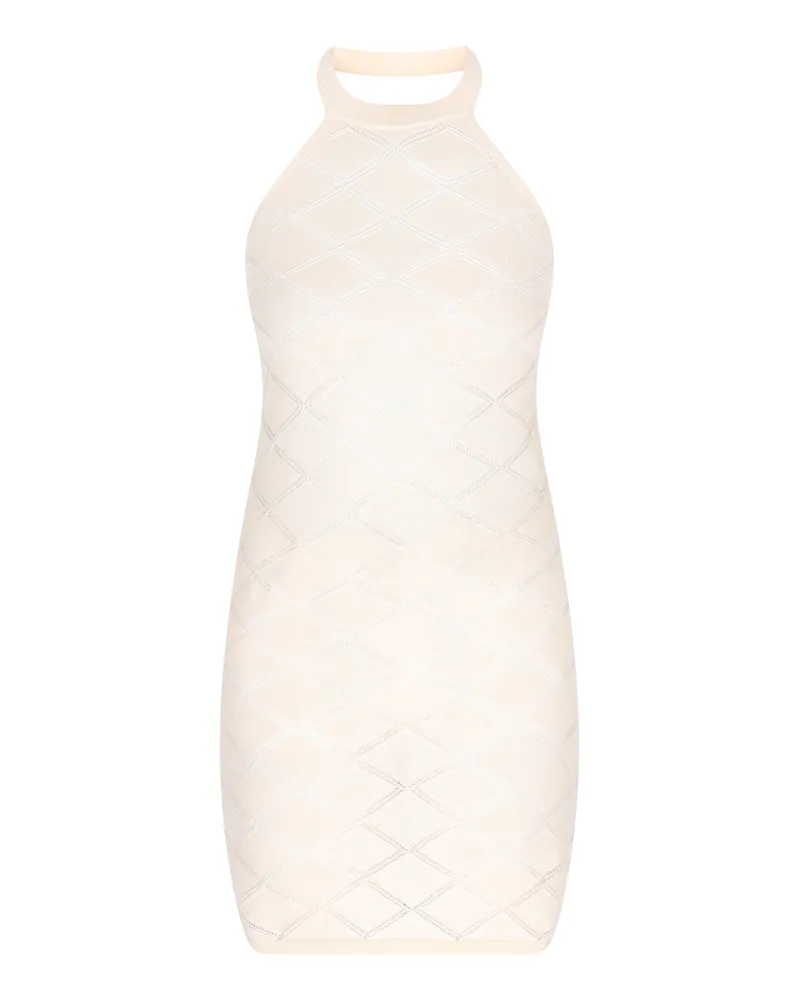 IZIA Kleid Frauen Creme Creme