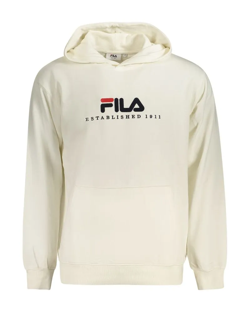 Fila Bianco Baumwoll-Herren-Sweatshirt Weiß