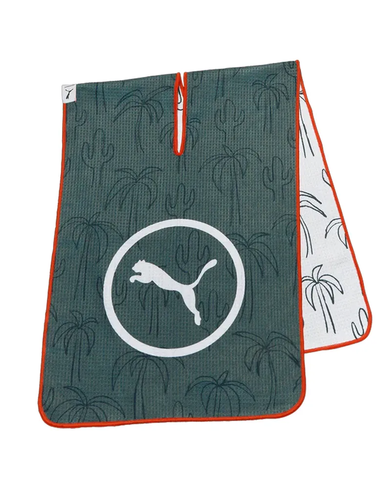 Puma Golf Cactus Palm Handtuch Mehrfarbig
