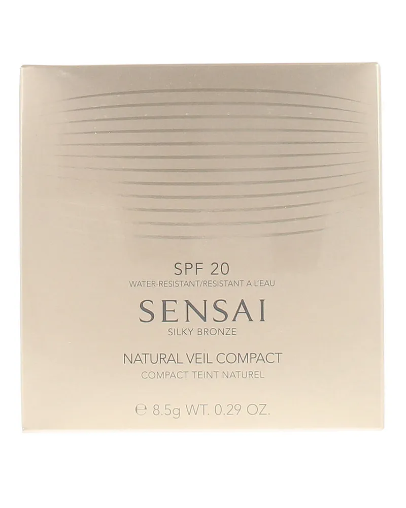 Sensai Silky Bronze Natural Veil Compact #02-natural 8,5 gr 