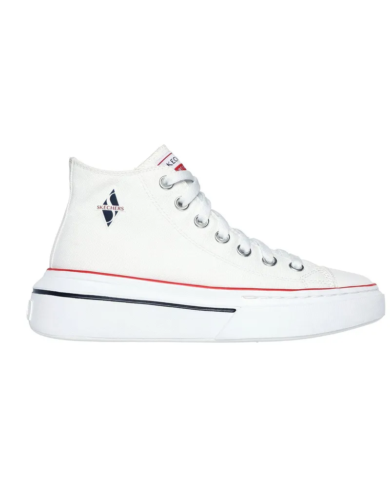 Skechers Sneaker für Damen, Zum Schnüren (Weiß Weiß